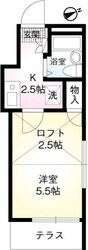 レオパレスナガイ第２の物件間取画像